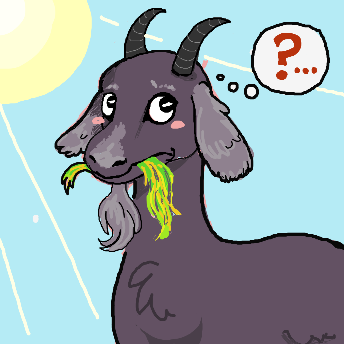 Drawing in Goat by Bleeeeeeh