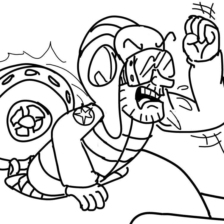  - Online Drawing Game Comic Strip Panel by SeanTrunks