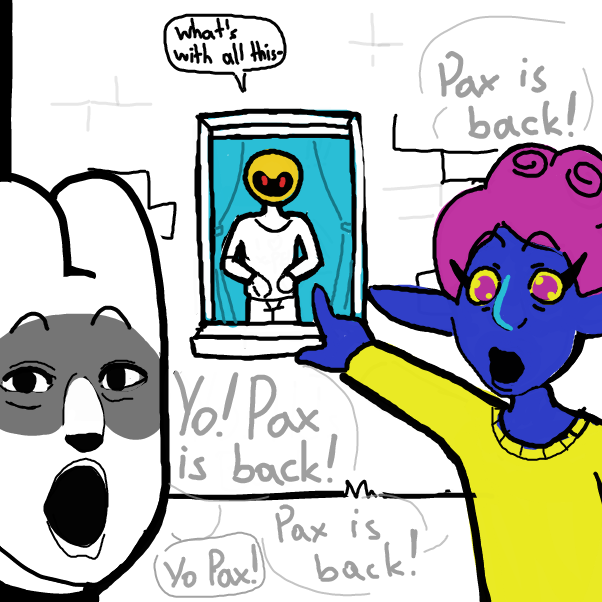  - Online Drawing Game Comic Strip Panel by Sluggishfella