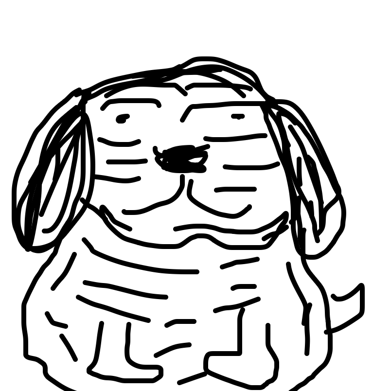 Drawing in Draw a Dog or Cat the Slooooow run by xXArTiSzzTXx