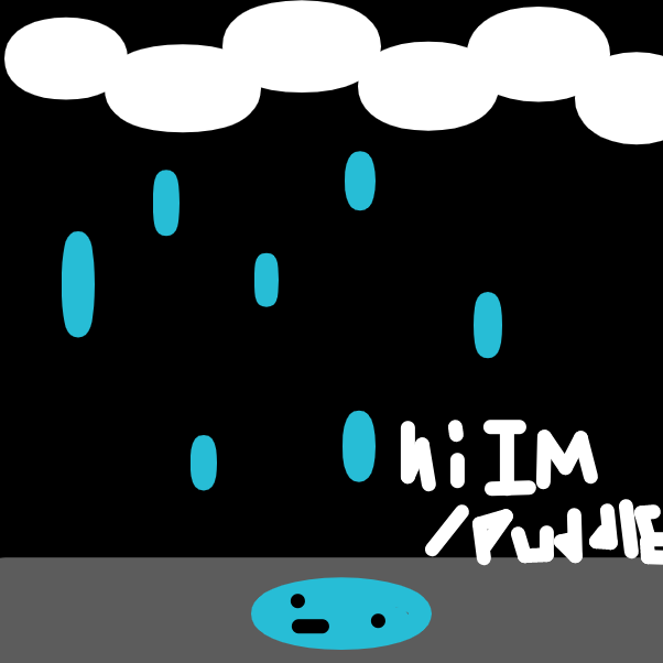 Drawing in Living puddle by Ripple