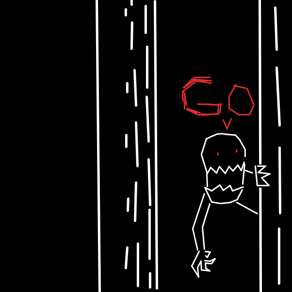 Drawing in The Thing 2 by Aco Decko