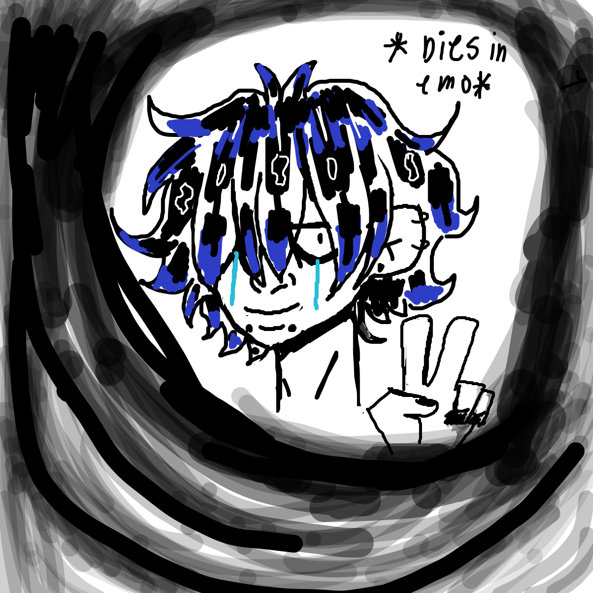 E new hair coloring technique lol - Online Drawing Game Comic Strip Panel by xx.jas.xx