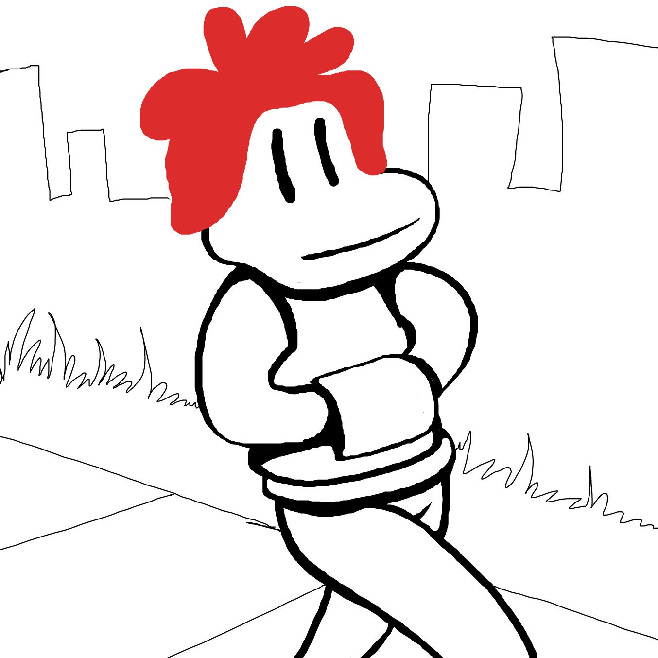  - Online Drawing Game Comic Strip Panel by TFD