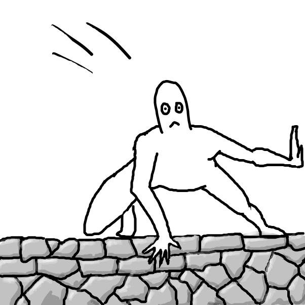 Drawing in You're Next by Emjaypatrick