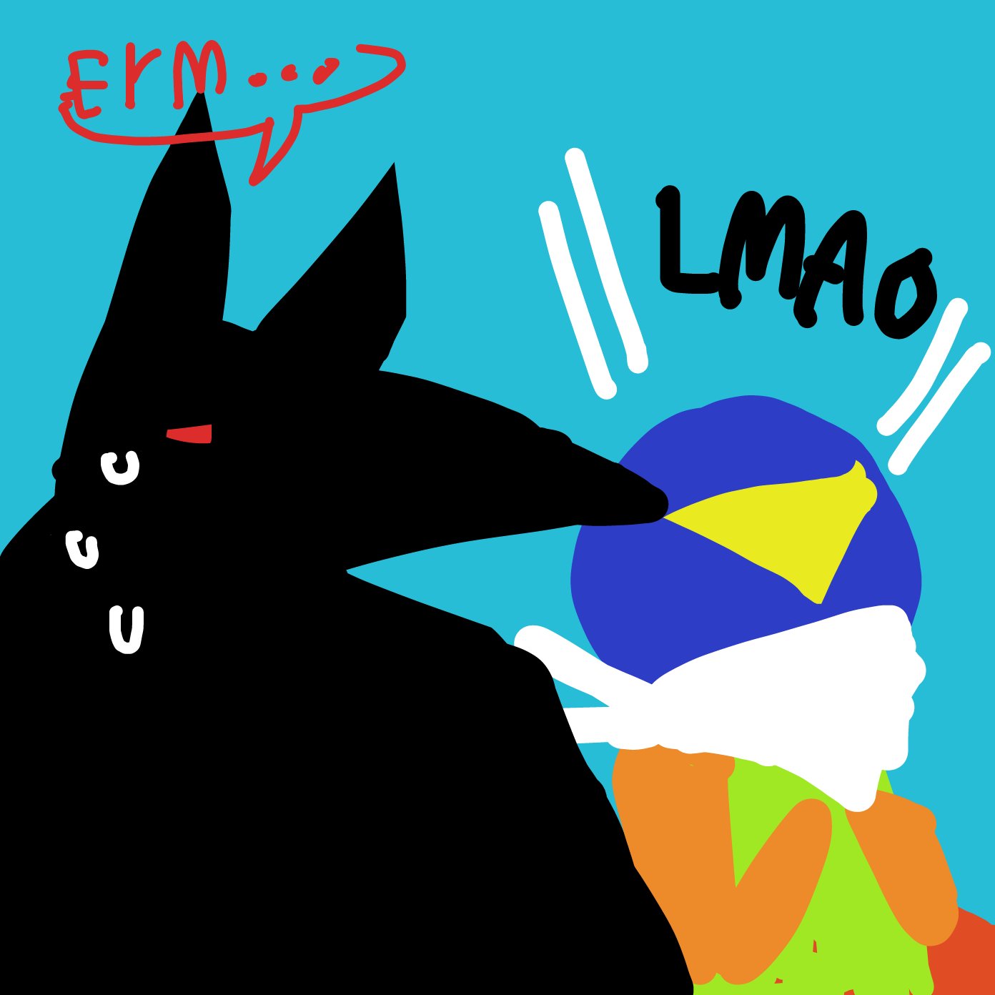  - Online Drawing Game Comic Strip Panel by Chumky