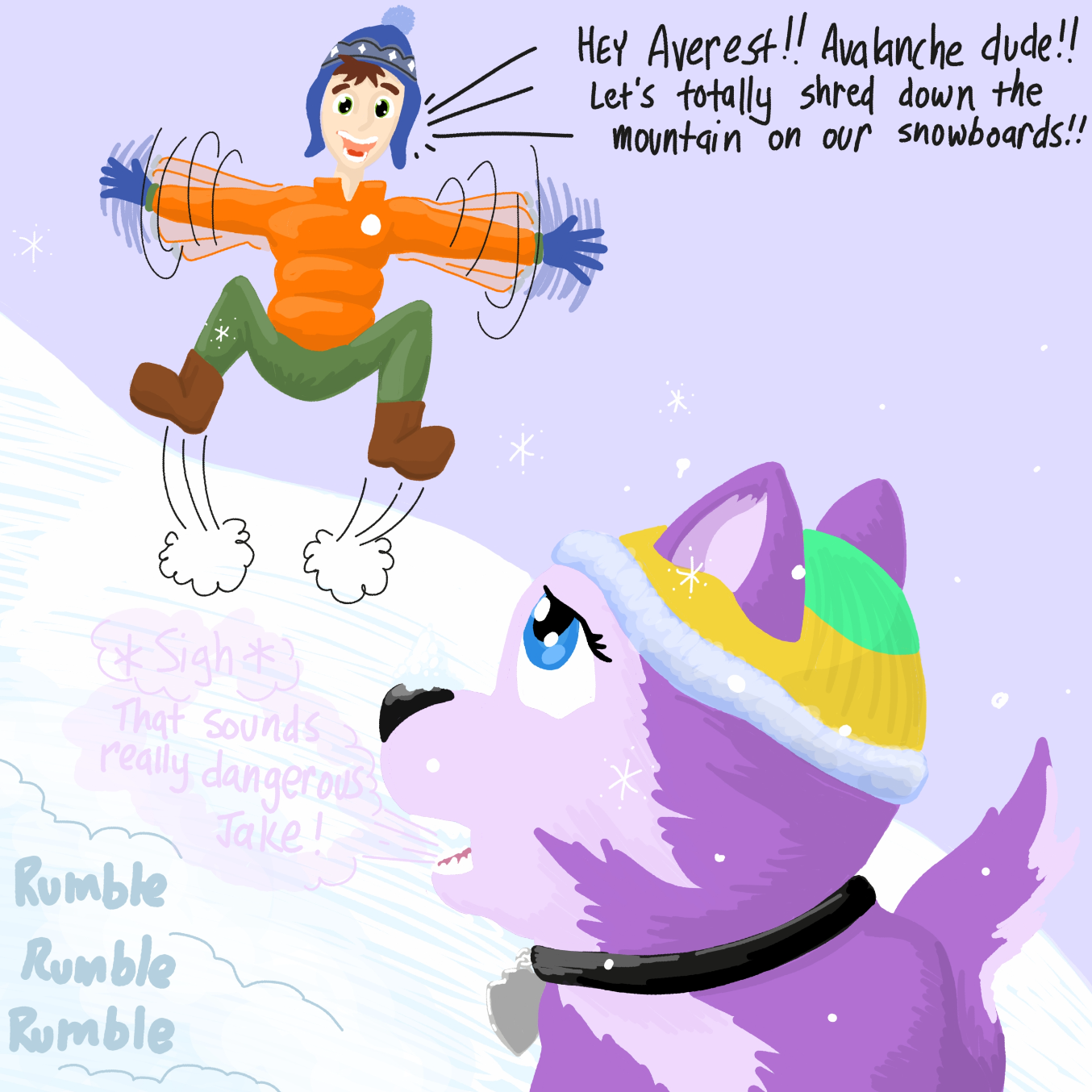  - Online Drawing Game Comic Strip Panel by Wizard Croissant