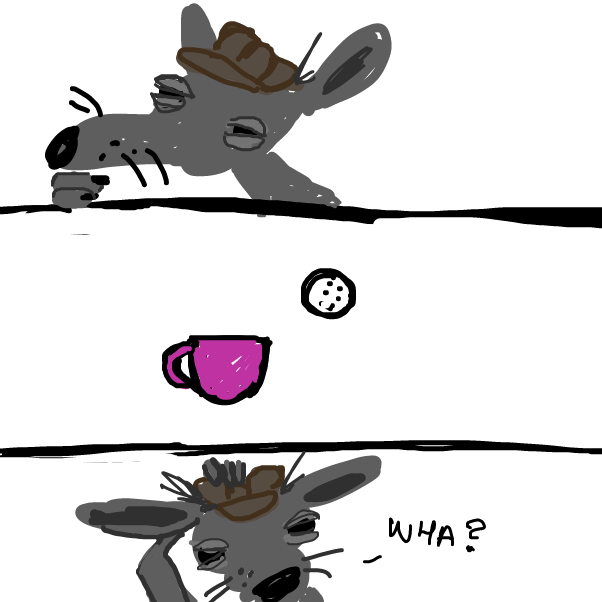 mortal vision - Online Drawing Game Comic Strip Panel by Peyocay