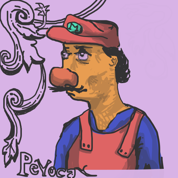 Drawing in Paneljam Art Nouveau by RafaelH