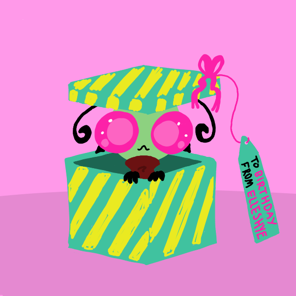 Drawing in The Gift of Elleshye by EggLeon