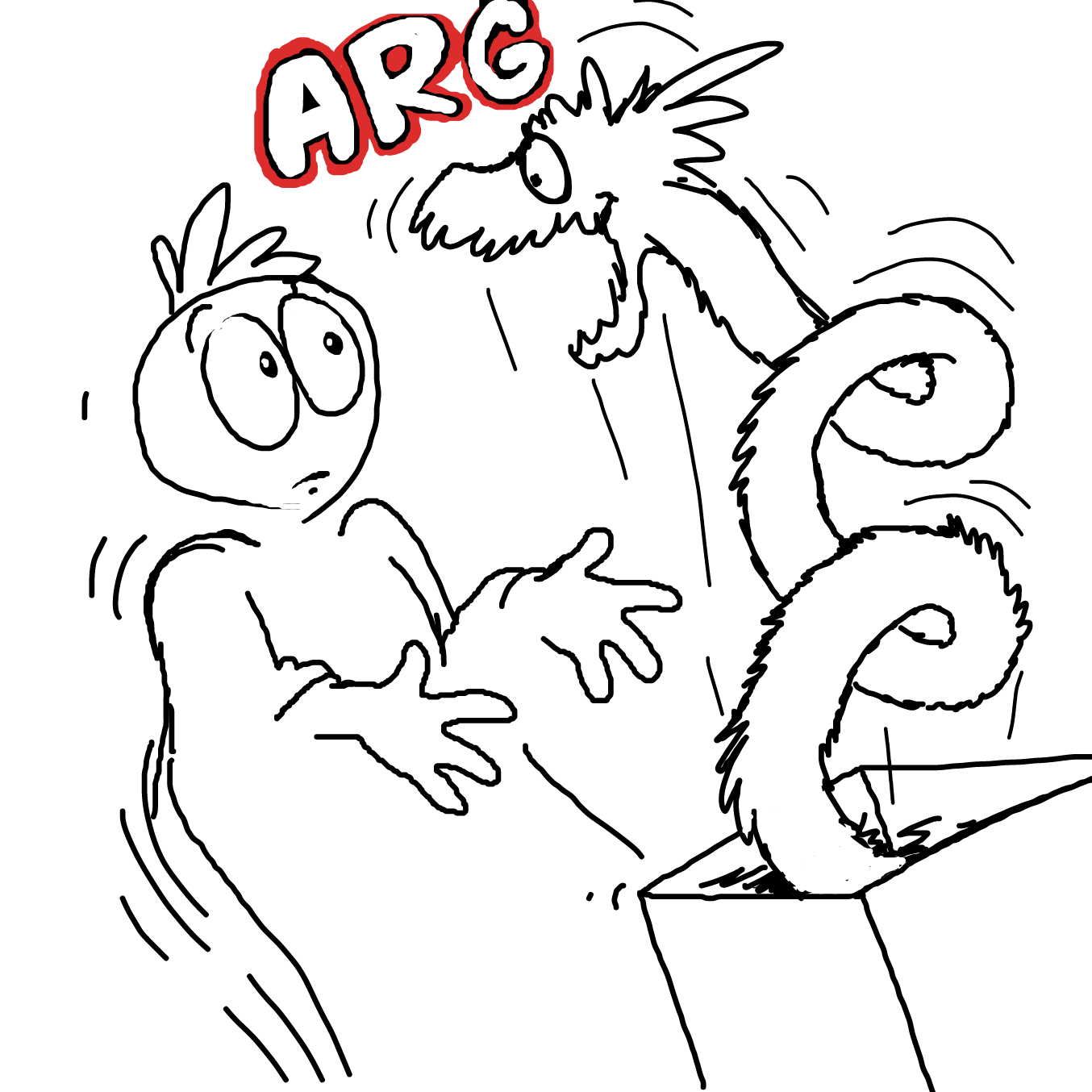  - Online Drawing Game Comic Strip Panel by TFD