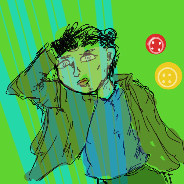 that supposed to be a button  - Online Drawing Game Comic Strip Panel by FifaSam