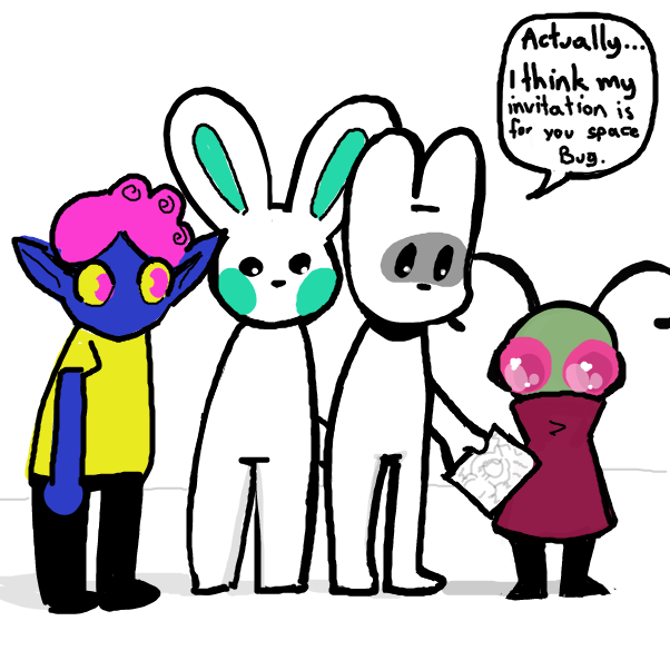 Drawing in ❤️My buddies!❤️ by Sluggishfella