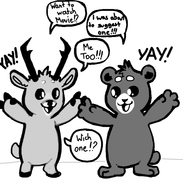 Drawing in Movie by Paulo