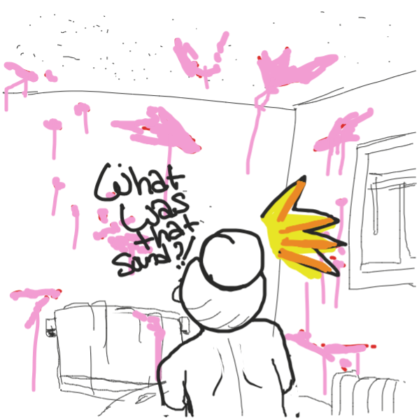 Drawing in Bath time by kurocartoonist