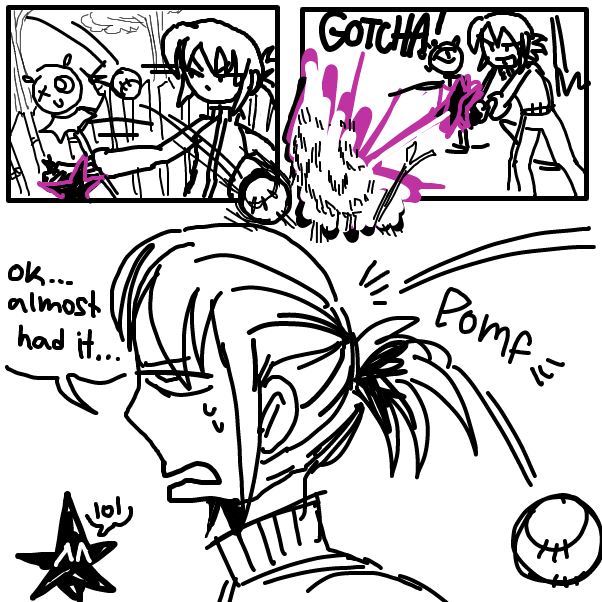  - Online Drawing Game Comic Strip Panel by Chumky