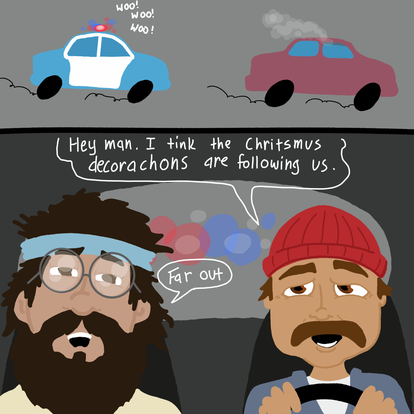  - Online Drawing Game Comic Strip Panel by Wizard Croissant