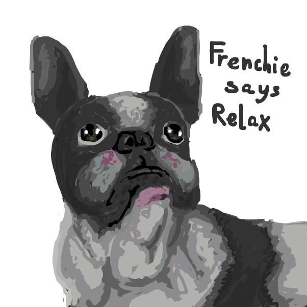 Frenchie goes to Hollywood - Online Drawing Game Comic Strip Panel by Peyocay