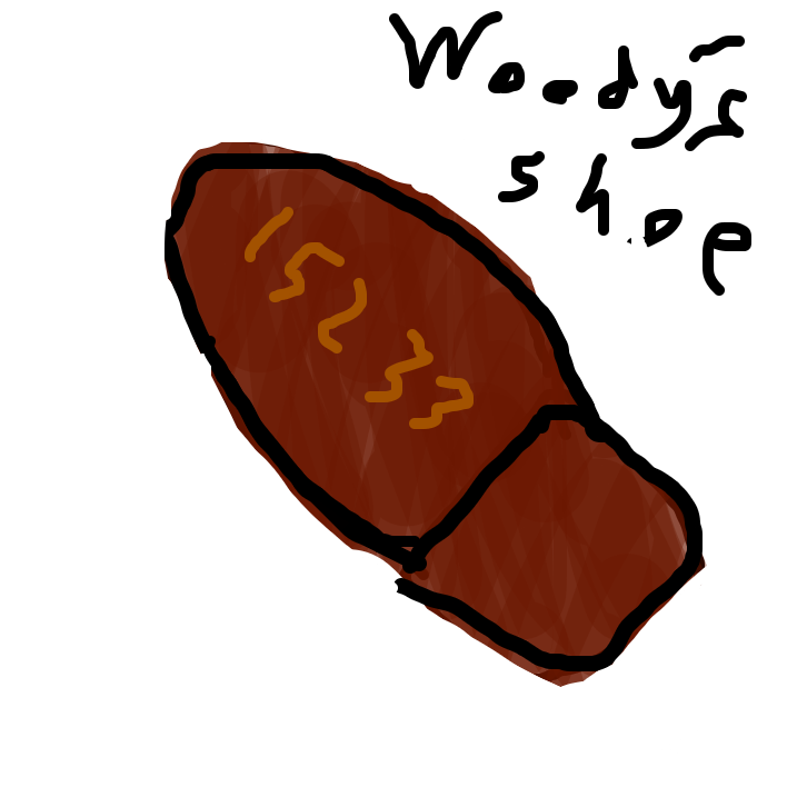 Drawing in Andy’s new toy by Branden