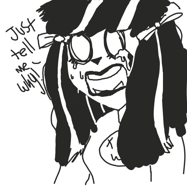 Drawing in Um... Hello? by AllisonAndSusie