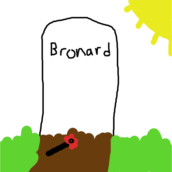 Drawing in boo by The Creature