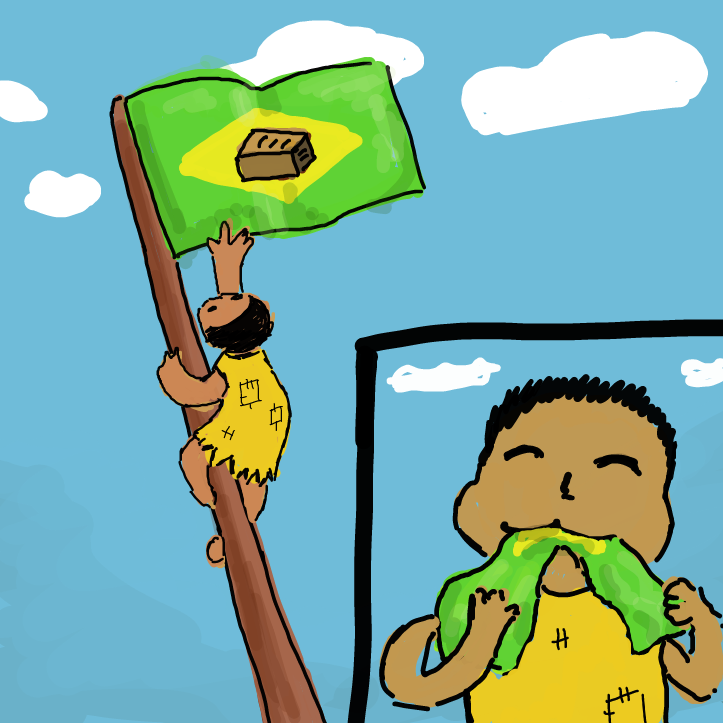 Drawing in Bread by lena1234321