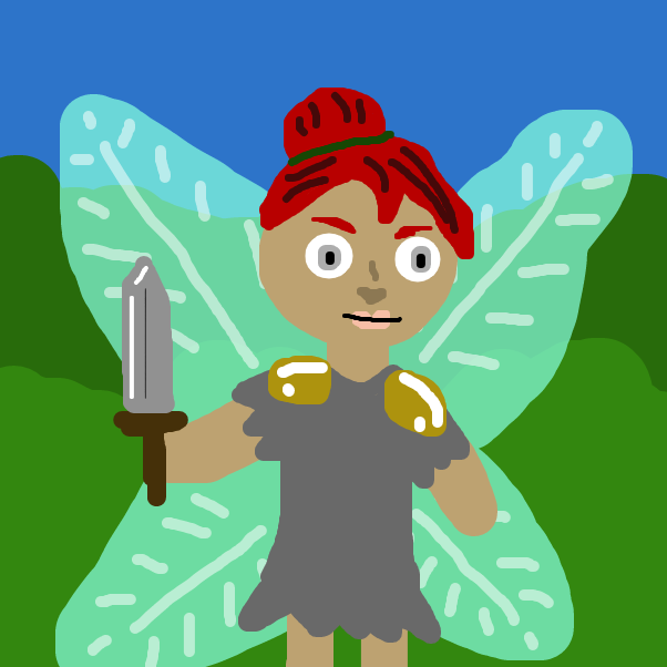 Drawing in Guard Fairy by PrincessFairyDragon