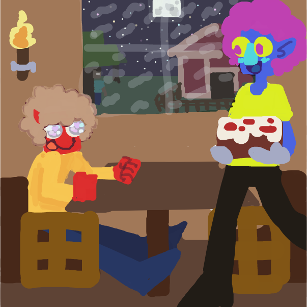 igottired -_- - Online Drawing Game Comic Strip Panel by LemonadePie