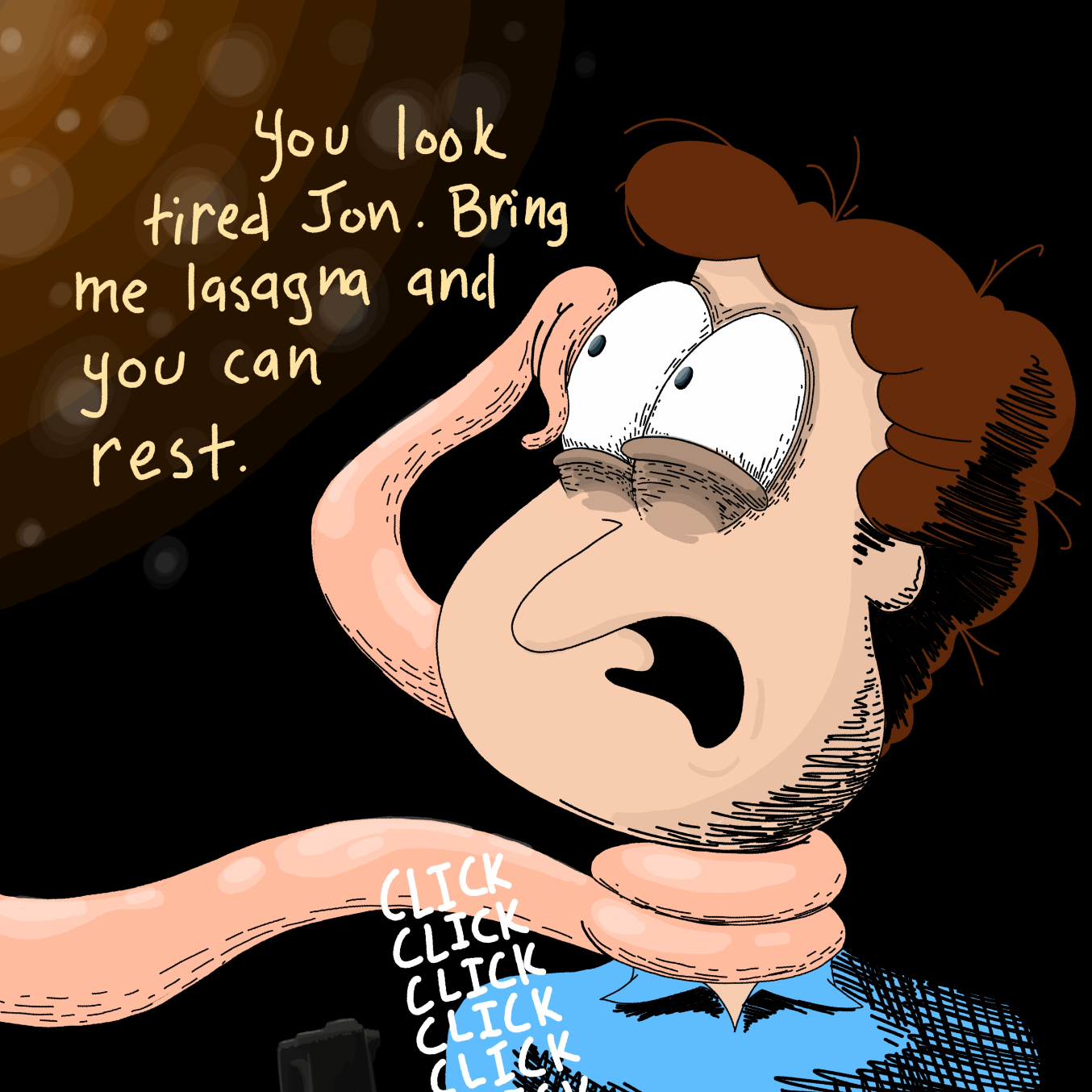  - Online Drawing Game Comic Strip Panel by Wizard Croissant