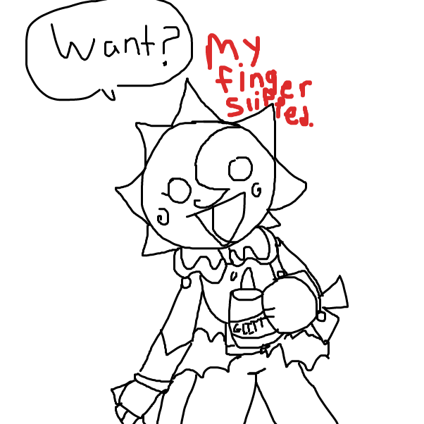 my finger slipped oopsies - Online Drawing Game Comic Strip Panel by whatsupchat