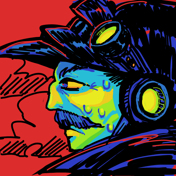 been wanting to add to this one for a while! love this sketch a lot pax! - Online Drawing Game Comic Strip Panel by Chumky