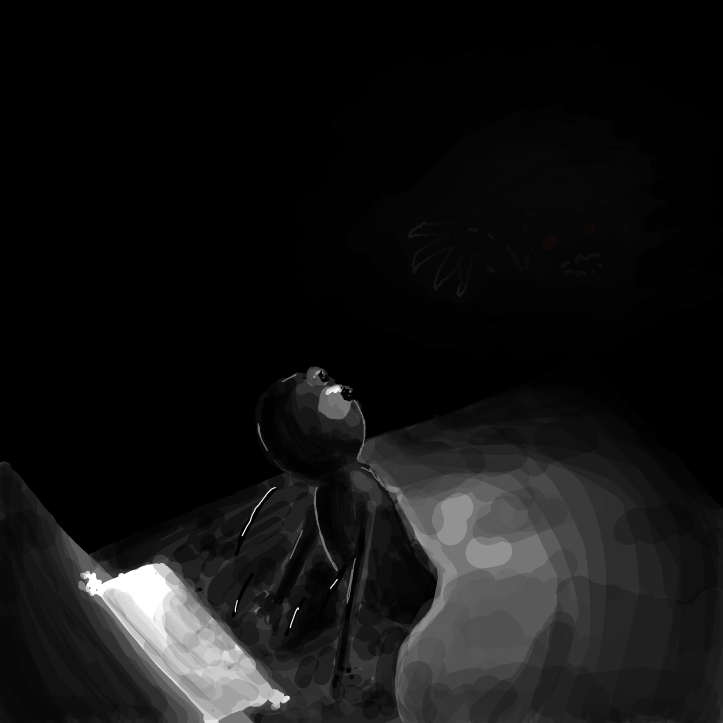 Drawing in sleep paralysis  by lena1234321