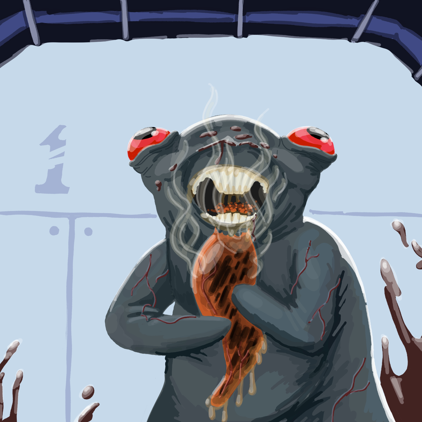  - Online Drawing Game Comic Strip Panel by Wizard Croissant