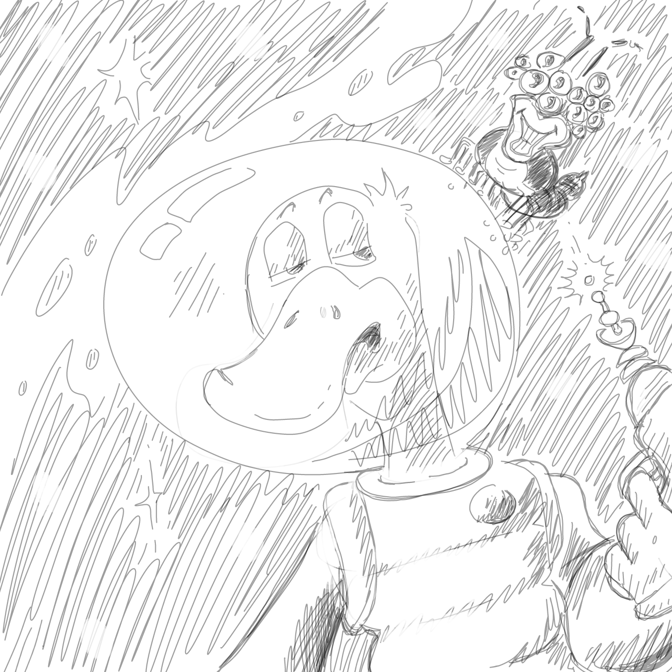  - Online Drawing Game Comic Strip Panel by Wizard Croissant