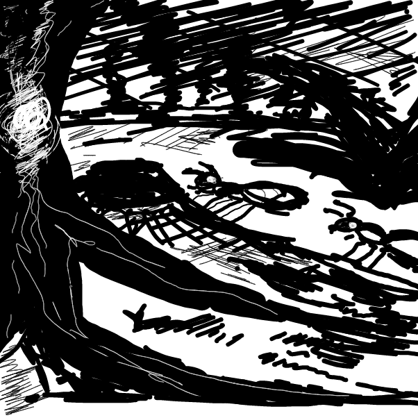 Drawing in somewhere better to be by Bob_as_BOB