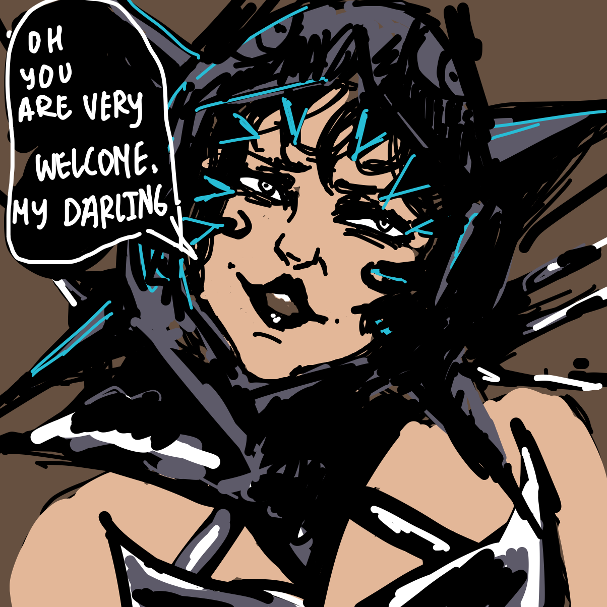 Drawing in High/Low Vibrations by guttskrieg