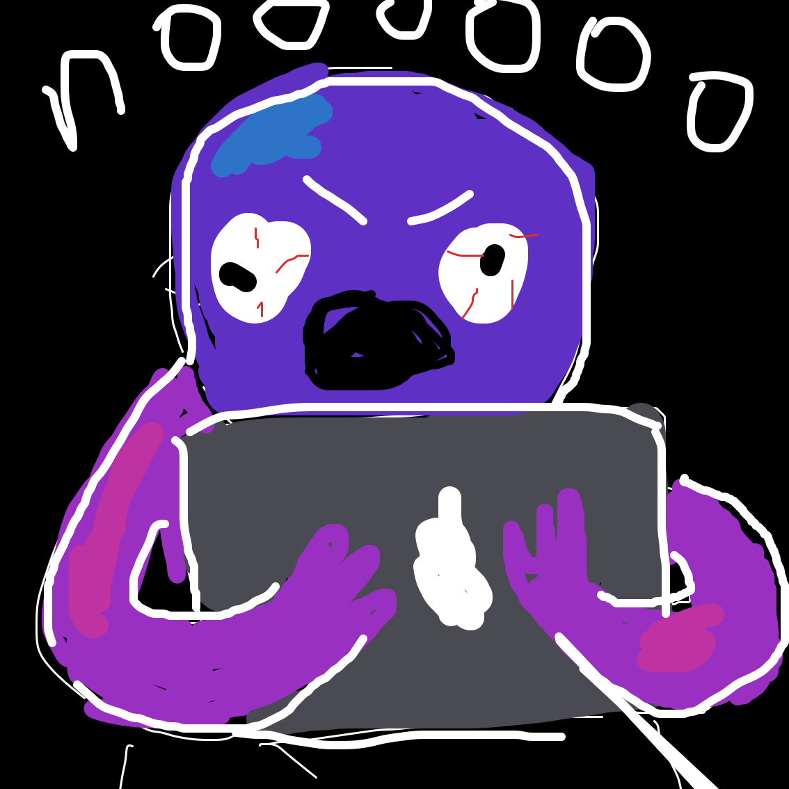  - Online Drawing Game Comic Strip Panel by guttskrieg