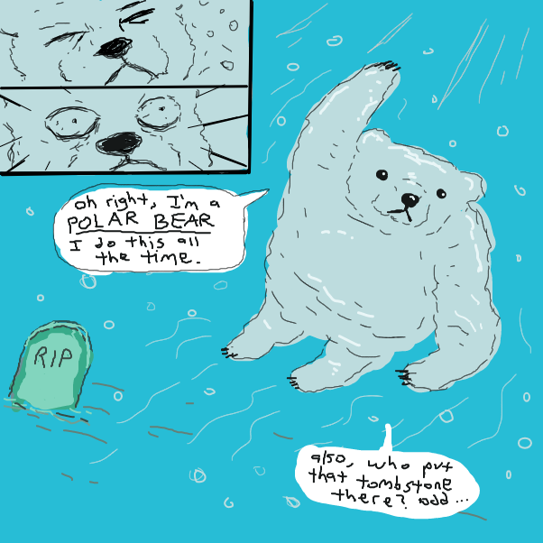 Drawing in Snow Walk by Gorph