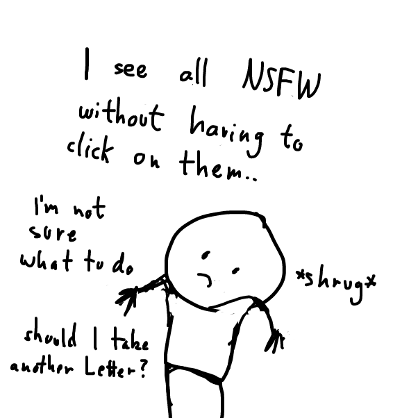 (and it's this way on purpose I set it in the settings this way) - Online Drawing Game Comic Strip Panel by Peyocay