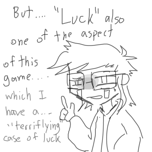 Drawing in cluedo bs luck by FifaSam