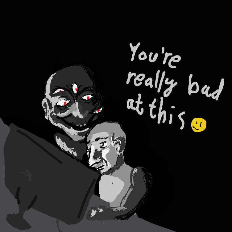 Playing Stardew Valley - Online Drawing Game Comic Strip Panel by Sighet