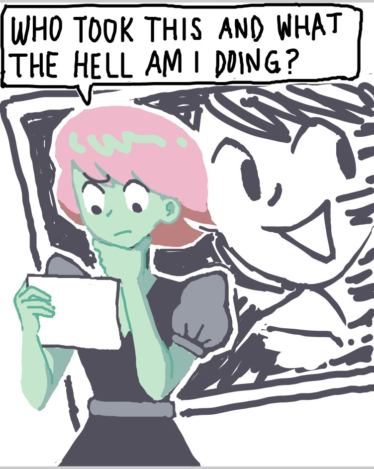 Drawing in who am i by nooz