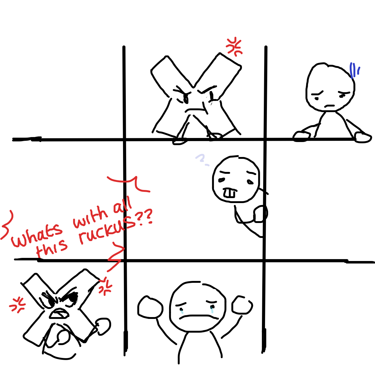  - Online Drawing Game Comic Strip Panel by GhostgoesBrr