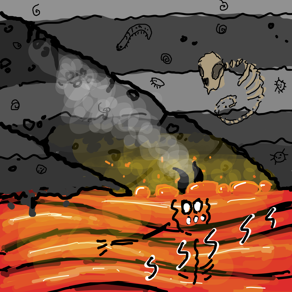  - Online Drawing Game Comic Strip Panel by guttskrieg