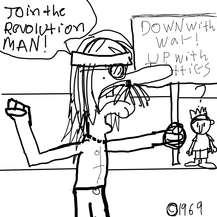 Drawing in Underground Comik by HaileyS