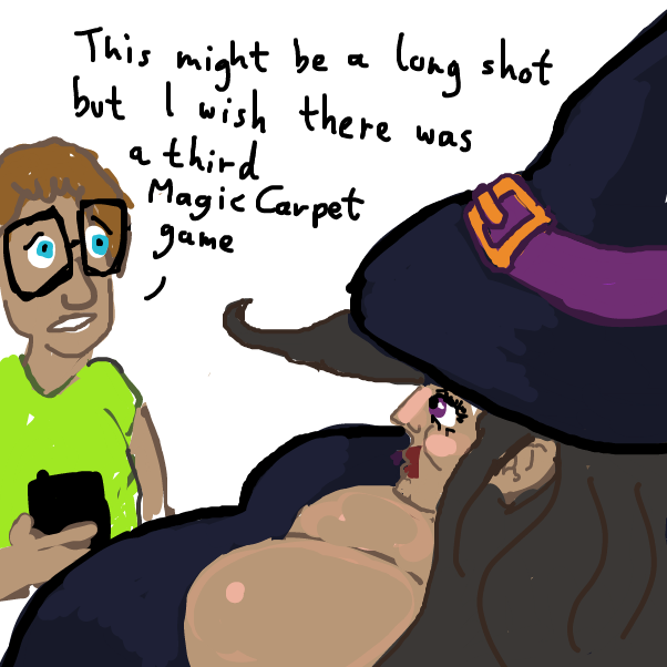 of if they bothered to finish the first two - Online Drawing Game Comic Strip Panel by Peyocay