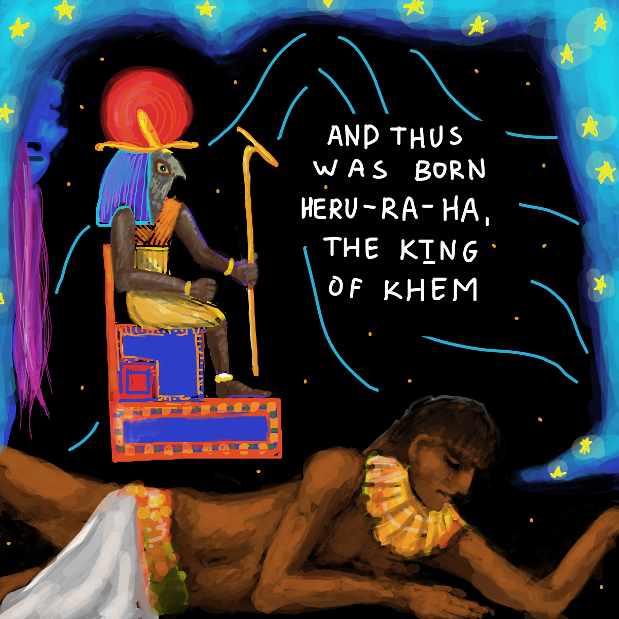 Drawing in nuit by guttskrieg