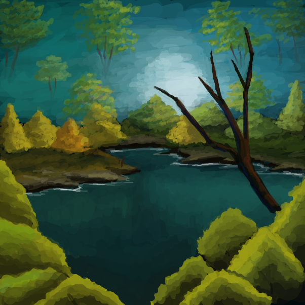 Liked webcomic Bob Ross the Sequel 