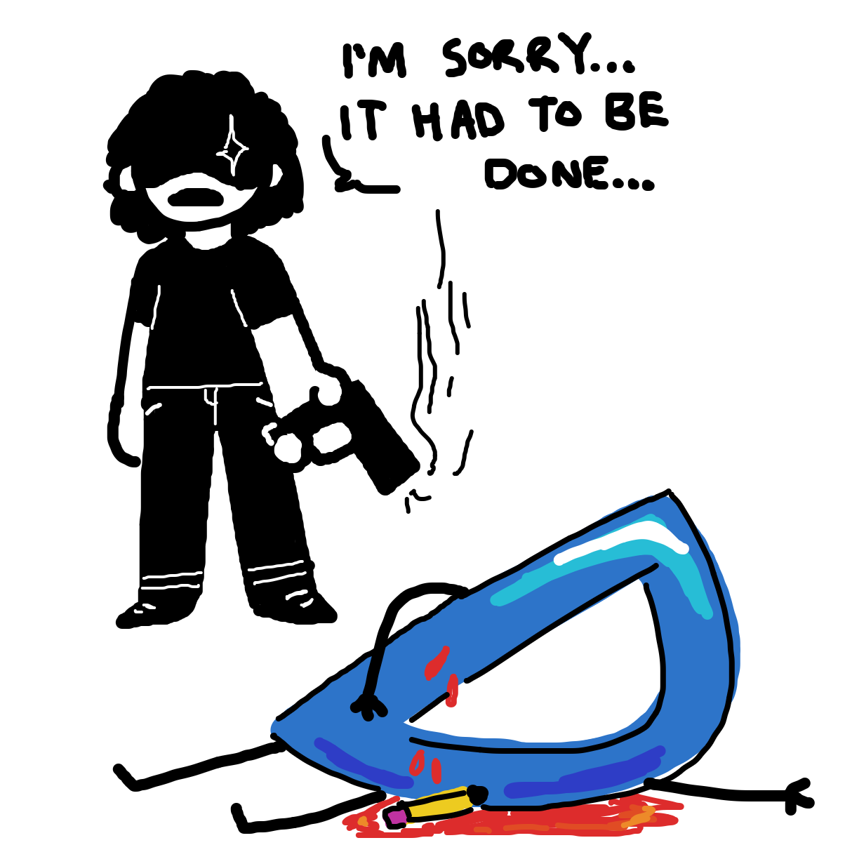  - Online Drawing Game Comic Strip Panel by Groblinboy