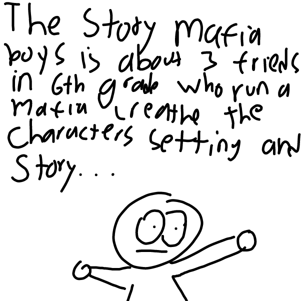 Drawing in Mafia Boys pt 1 by Pojen